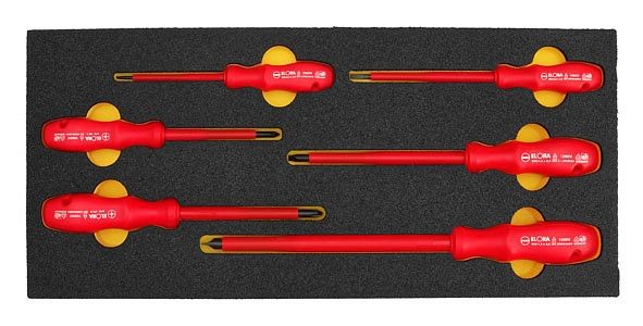 Jeu de tournevis ELORA VDE, 6 pièces, OMS-43, 0000414301000