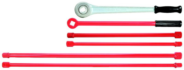 KS Tools Clé à cliquet 18 mm, 500 mm, 131.0002