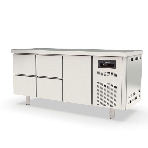 Table réfrigérante Vaiotec TOPLINE 700 / triple GN1/1 avec 4 tiroirs / 1 porte, 10298