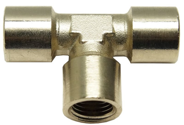 Pièce en T AEROTEC avec filetage intérieur, 1/4 pouce, 20.400.04