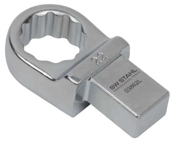 Clé polygonale à insert SW-Stahl, 22 mm, douille carrée SW 22 14 x 18 mm, 03862L