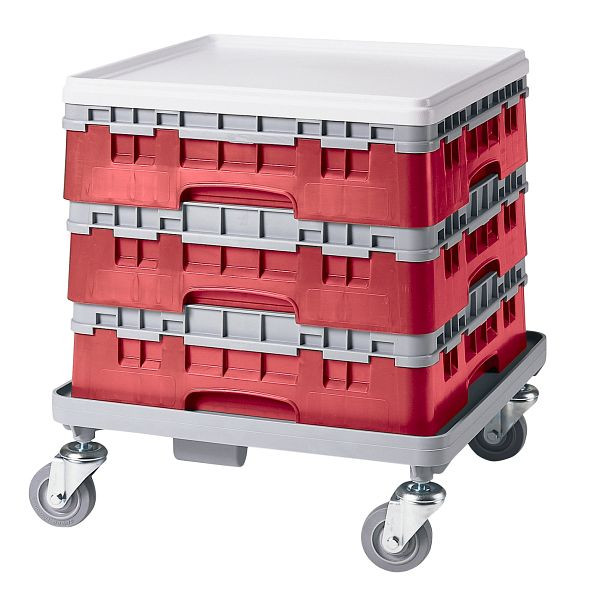 Panier de base Cambro 1/1 avec 1 rallonge Base Camrack® rouge, unité centrale: 4 pièces, BR414163