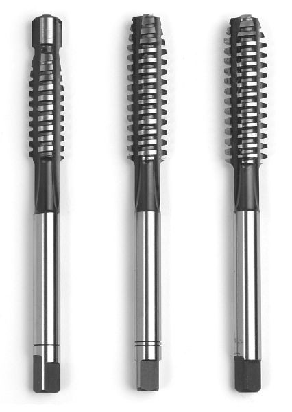 Jeu de tarauds à main GSR DIN 103 HSSG filetage trapézoïdal droit 20x4, 00193130