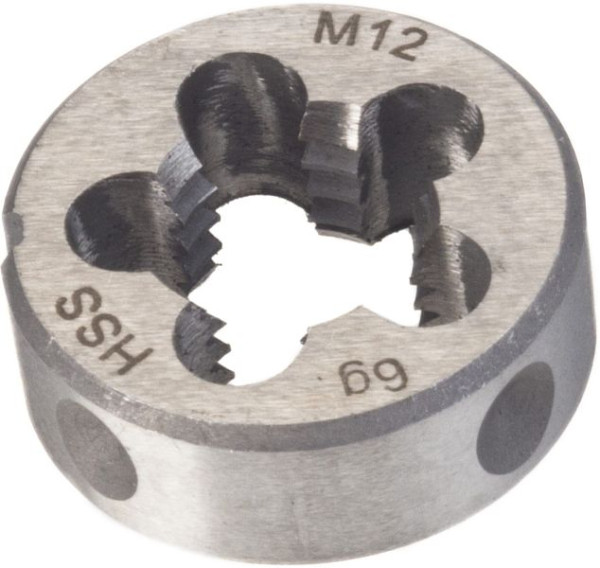 Filières Hazet, filières filetées pour filetage extérieur, filetage : M 12 x 1,75, 849AG-M12