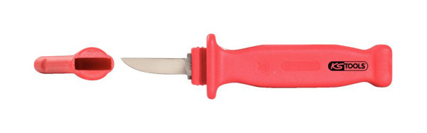 KS Tools Couteau gutta-percha avec isolation protectrice, 200 mm, 117.1393