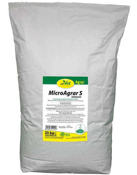 cdVet MicroAgrar S intensif 25 kg, 10020
