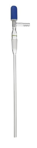 Tuyau d'arrivée de gaz Rettberg, noyau NS 14,5/23, avec soupape PTFE 0 - 3 mm, verre borosilicaté 3,3, 134037211
