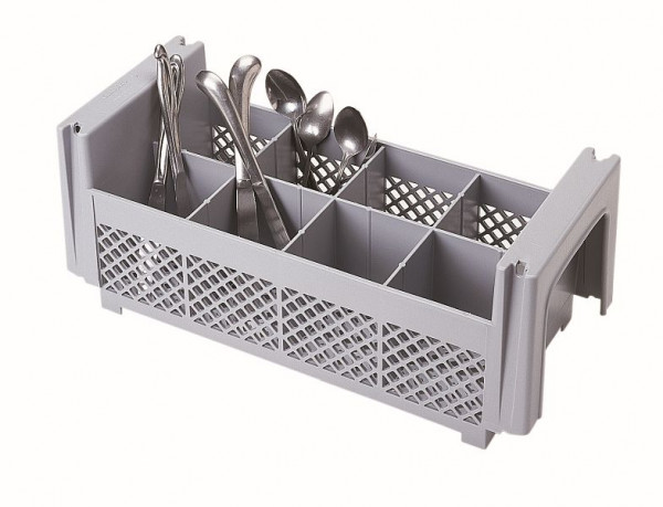 Panier à couverts Cambro sans poignée Soft Grey, VE: 6 pièces, 8FBNH434151