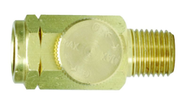 KS Tools Régulateur d'air comprimé en laiton 1/4", 11x13 mm, 515.3365