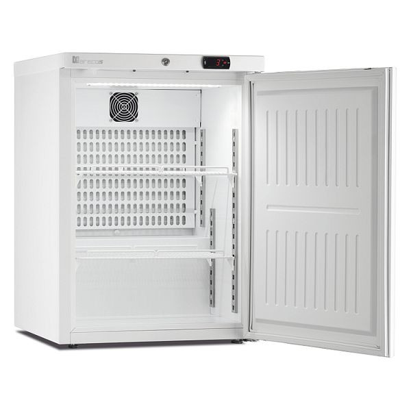 Réfrigérateur Marecos en acier blanc série 150, refroidissement statique avec ventilateur, 221.121