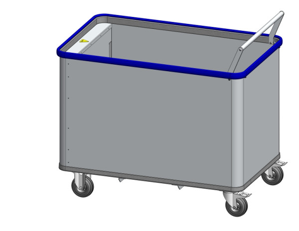 Chariot à ressorts Gmöhling G®-ERGO vario smart grip D 1408 / 350, 1000 x 650 x 580 mm, 222140827