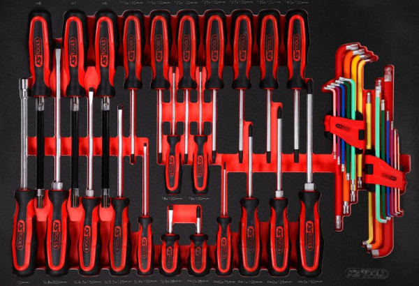 KS Tools PERFORMANCEplus jeu d'outils 41 pièces tournevis, 811.0041