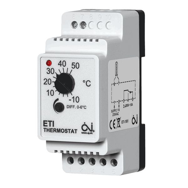 Thermostat marche/arrêt compact ARak, 611105