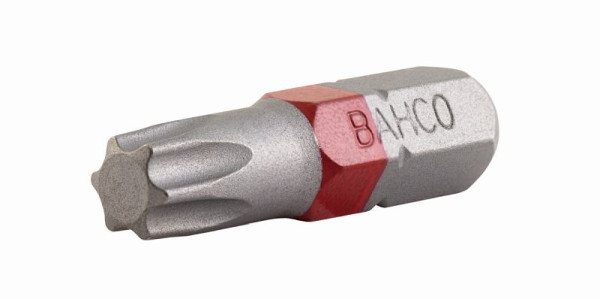 Bahco 10x embouts 1/4", T10, 25 mm, codage couleur, 59S/T10CS
