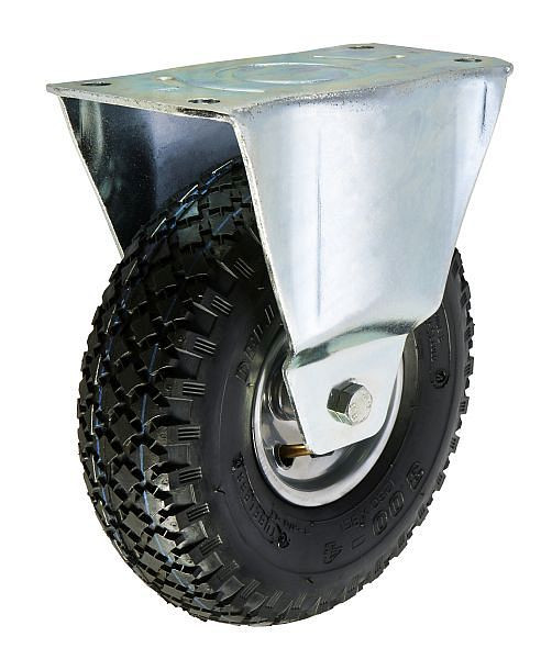 Peetz jeu de 4 roues pneumatiques Ø 300 mm (dont 2 roulettes pivotantes avec frein), 259