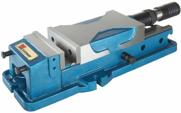 Étau hydraulique ELMAG MP 160 V, avec système de serrage, force de serrage 52 KN, 82811