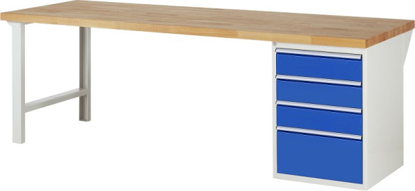Etabli RAU série 7000 - modèle 7510, L2500 x P900 x H890 mm, 13-7510A1-259B4M.11