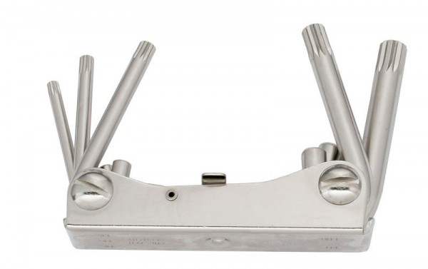 Jeu de tournevis à angle denté ELORA, 5 pièces 5-12, 160S-KXZN, 0160500003000