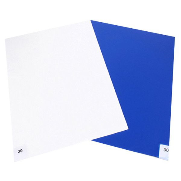 Tapis anti-poussière adhésif SafeGuard ESD pour salle blanche, bleu, 1 200 x 600 mm, DSWL34239