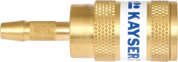 Raccord d'oxygène ELMAG, avec embout de tuyau de 6 mm, avec verrouillage automatique du gaz selon EN 561, 55235