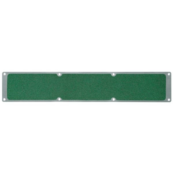 Pantalon de farine plaque antidérapante en aluminium avec revêtement antidérapant m2, vert universel 114x1000mm, APM1UF2