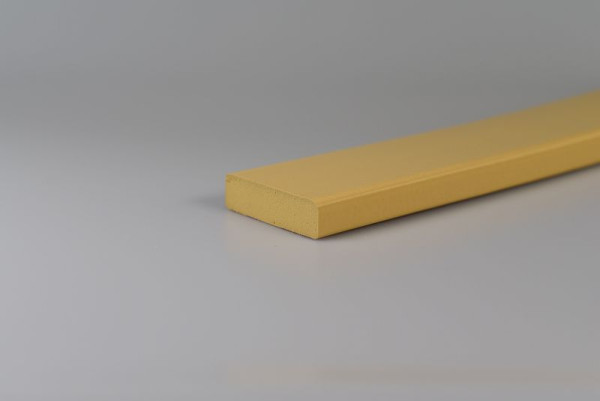 Protection de surface Knuffi, profil d'avertissement et de protection, type noir, beige, 1 mètre, PS-900505