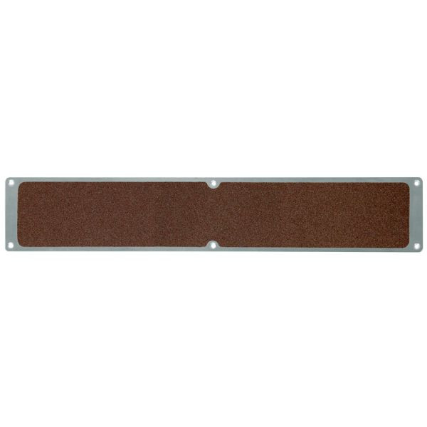 Pantalon de farine plaque antidérapante en aluminium avec revêtement antidérapant m2, marron universel 114x635mm, APM1OF1