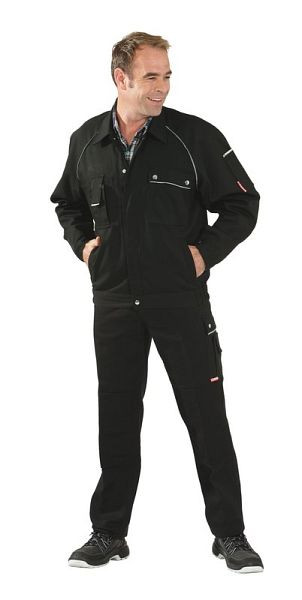 Veste ceinture Planam Canvas 320, noir/noir, taille 52, 2114052