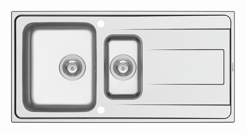 Lavabo à encastrer PYRAMIS ALEA (100x50 cm) 1 1 / 2B 1D, 107158112