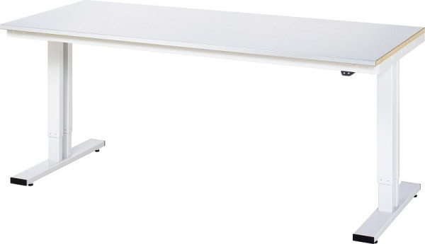 Table de travail RAU série adlatus 300, L2000 x P800 x H720-1120 mm, 08-WT-200-080-ES
