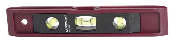 Niveau à bulle torpille Kraftwerk 225 mm/aimant, 3970