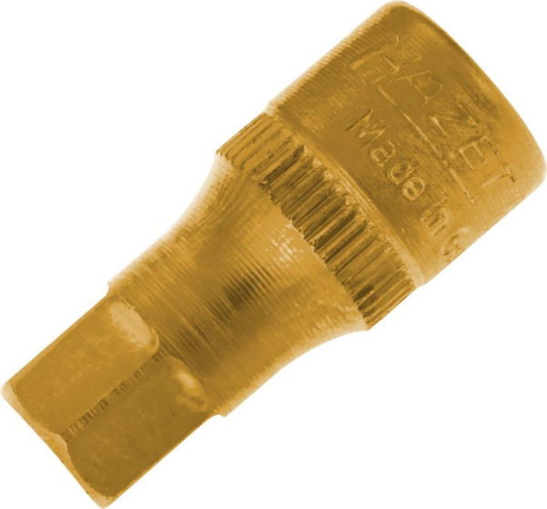 Douille de tournevis Hazet, carré creux 6,3 mm (1/4 pouce), profil à six pans creux, 8 mm, 8501-8