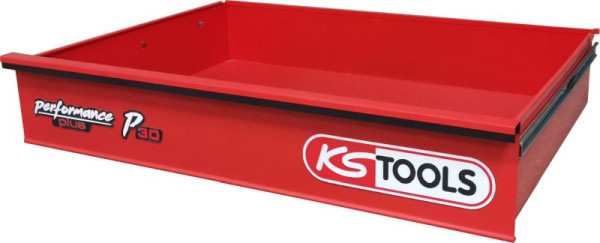 Tiroir KS Tools avec logo et guidage à billes pour chariot d'atelier P30, 790x568x154 mm, 873.4008-R003P
