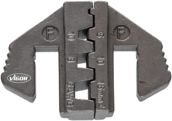 Insert à sertir VIGOR F : pour embouts de fil supérieurs à 6,0 mm2, V2499-F