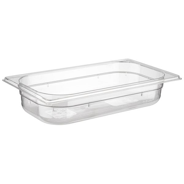 Bac APS GN 1/3, 32,5 x 17,6 cm, profondeur : 65 mm, polycarbonate, 2,4 litres, 82018