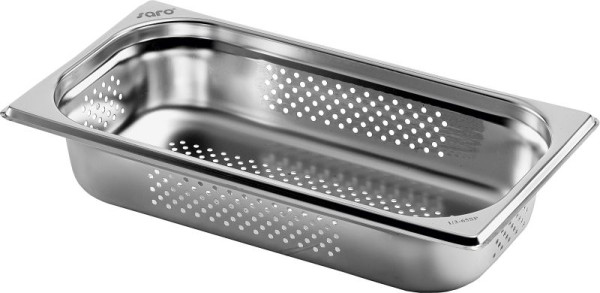 Saro BUDGET LINE Bac gastronorme 1/3 GN perforé hauteur 65mm, 282-9215