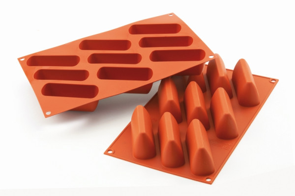 Moule à pâtisserie en silicone Schneider, praliné aux noix, 93 x 31 x 42 mm, 115212