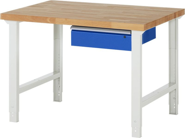 Etabli RAU série 7000 - modèle 7001A1, L1250 x P900 x H790-1140 mm, 03-7001A1-129B4H.11