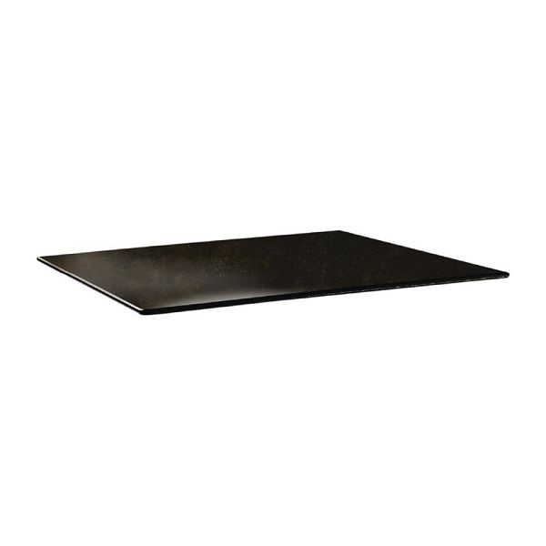 Plateau de table rectangulaire Topalit Smartline Chypre métal 120 x 80cm, DR989