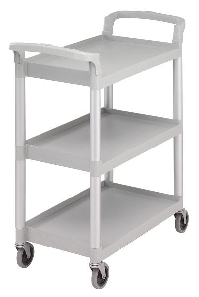 Cambro Chariot fermé 3 étages gris moucheté, BC331KD480