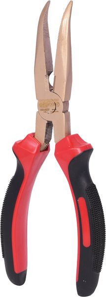 KS Tools BERYLLIUMplus pince téléphonique coudée 180 mm, 962.0612