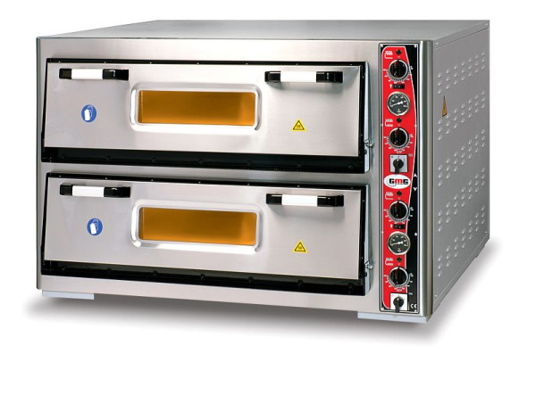 Four à pizza GMG CLASSIC PF 9292 DE-T, 2 chambres de cuisson, PF9292DE-T