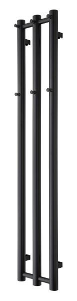 Radiateur de salle de bain TVS KIRO 3, noir, 1400 x 265 mm, KIRO3SO