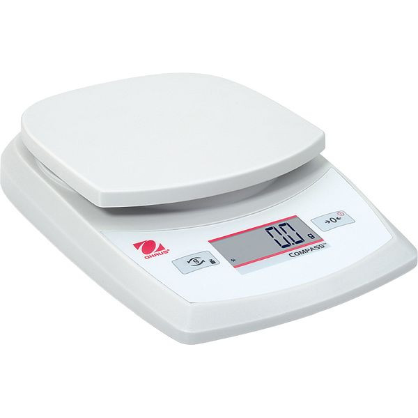 Balance de cuisine portable OHAUS capacité 0,62 kg, division 0,1 g, dimensions 144 x 205 x 41 mm (LxPxH), KK2209062
