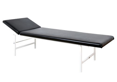 Chaise longue de relaxation DENIOS, têtière réglable, revêtement simili cuir, rembourrage mousse 60 mm, 164-959