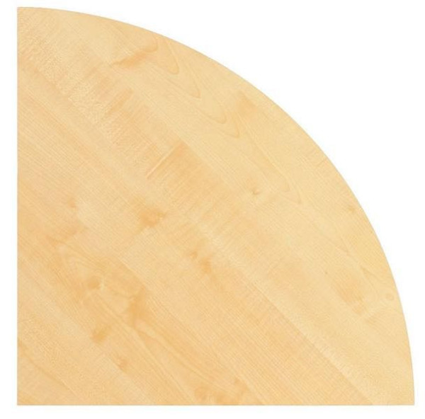 Hammerbacher quart de cercle 80cm avec système de perçage érable, quart de cercle, VKP91/3