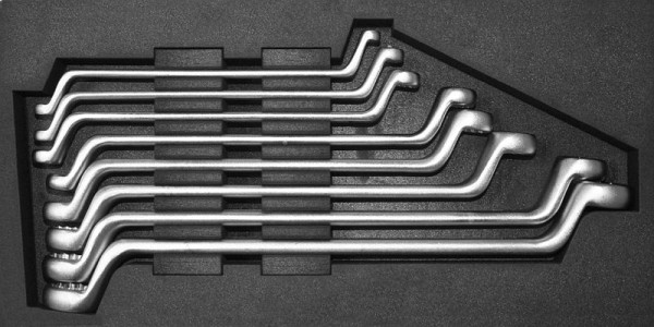 Insert d'outil SW-Stahl, clé polygonale double, 8 pièces, Z2533-2