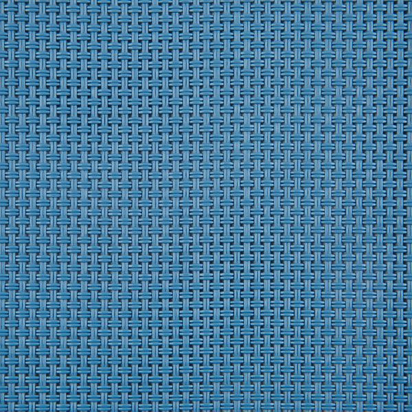 Set de table APS - bleu clair, 45 x 33 cm, PVC, bande étroite, lot de 6, 60002