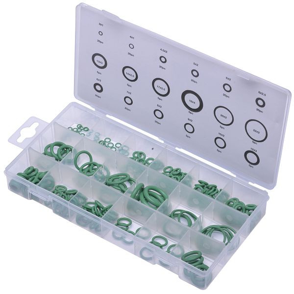 Assortiment de joints toriques en acier SW, 255 pièces, S8041