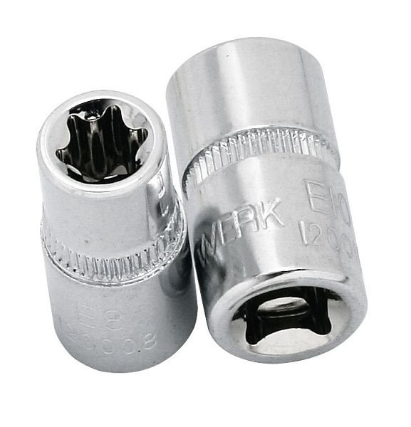 Kraftwerk 1/4" insert de clé à douille externe TX E4, 120004